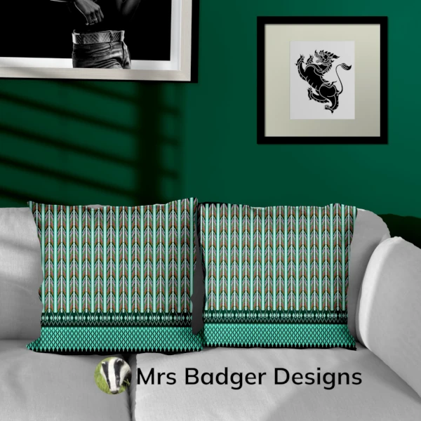 throw pillows teal thai silk design mrs badger designs